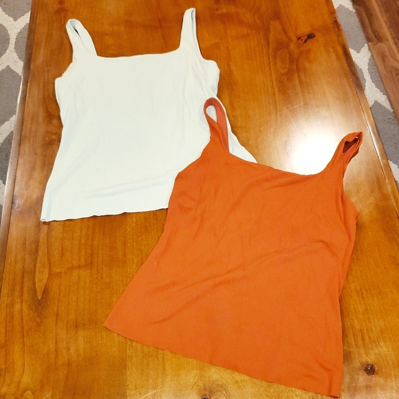 Nike Tops - NIKE Dri Fit Yoga Luxe Pullover Shelf Bra Tank Top Lot of 2! Sz Med